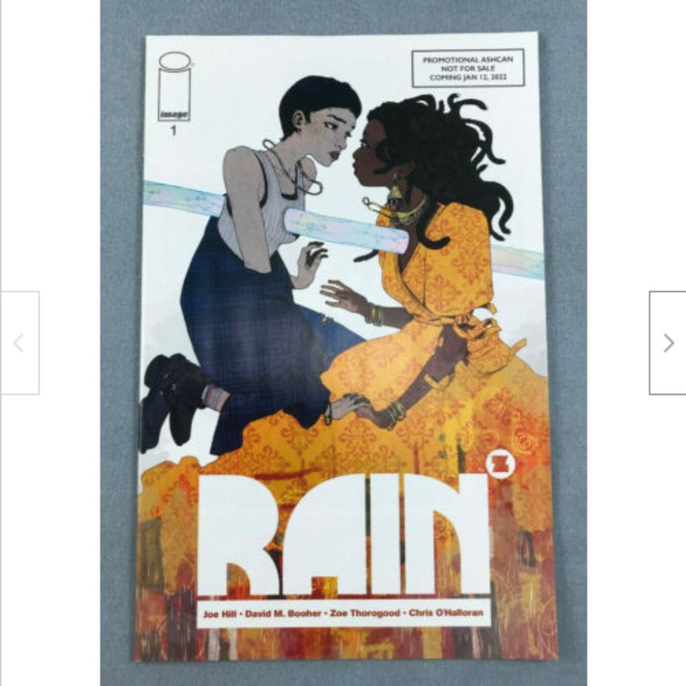 Joe Hill's Rain #1 Image Ashcan Promo Comic 2021 Zoe Thorogood